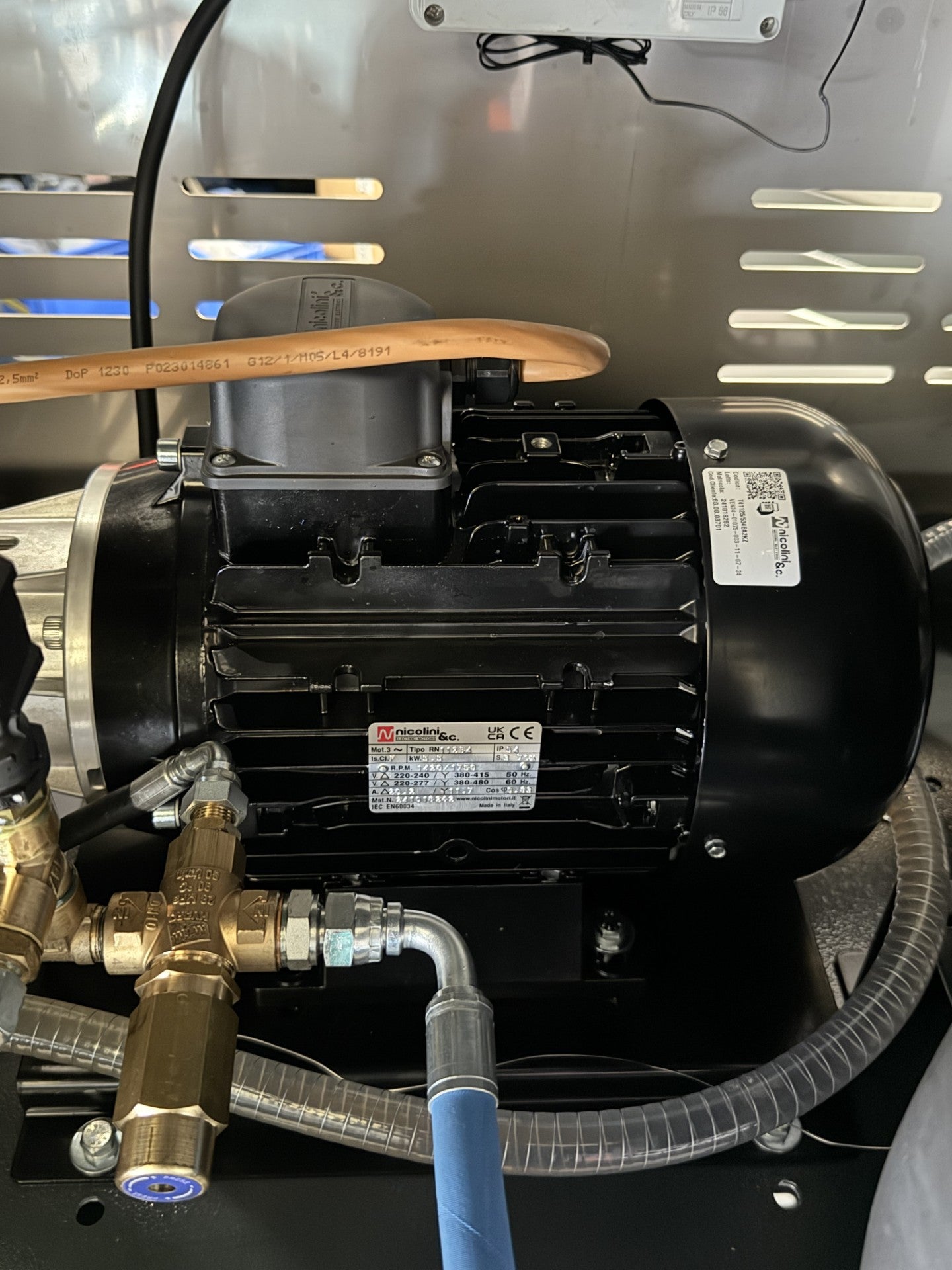 BOSS BOYS SD12100HR 3-phase Nicolini motor
