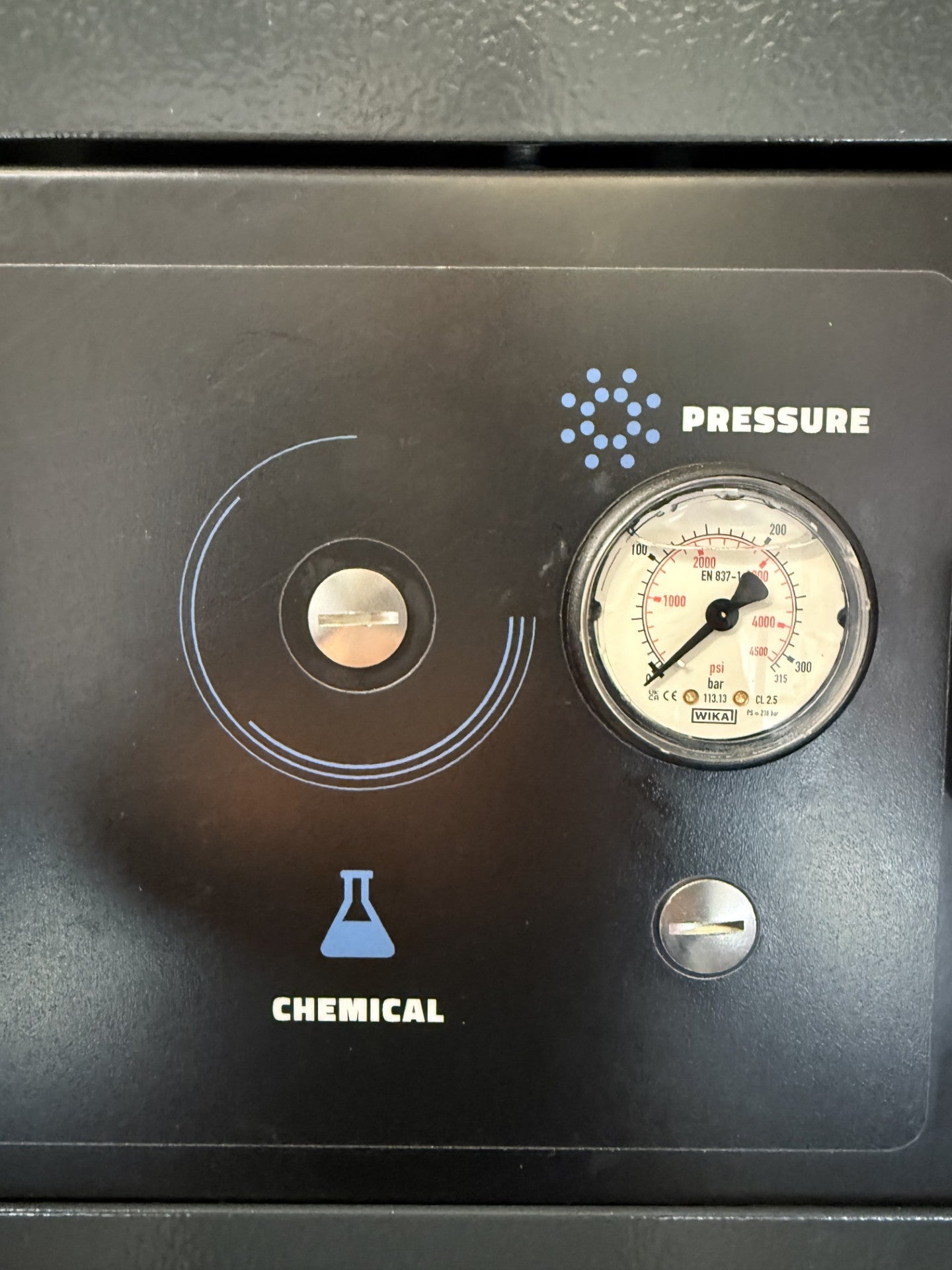 BOSS BOYS SD12100HR pressure gauge display

