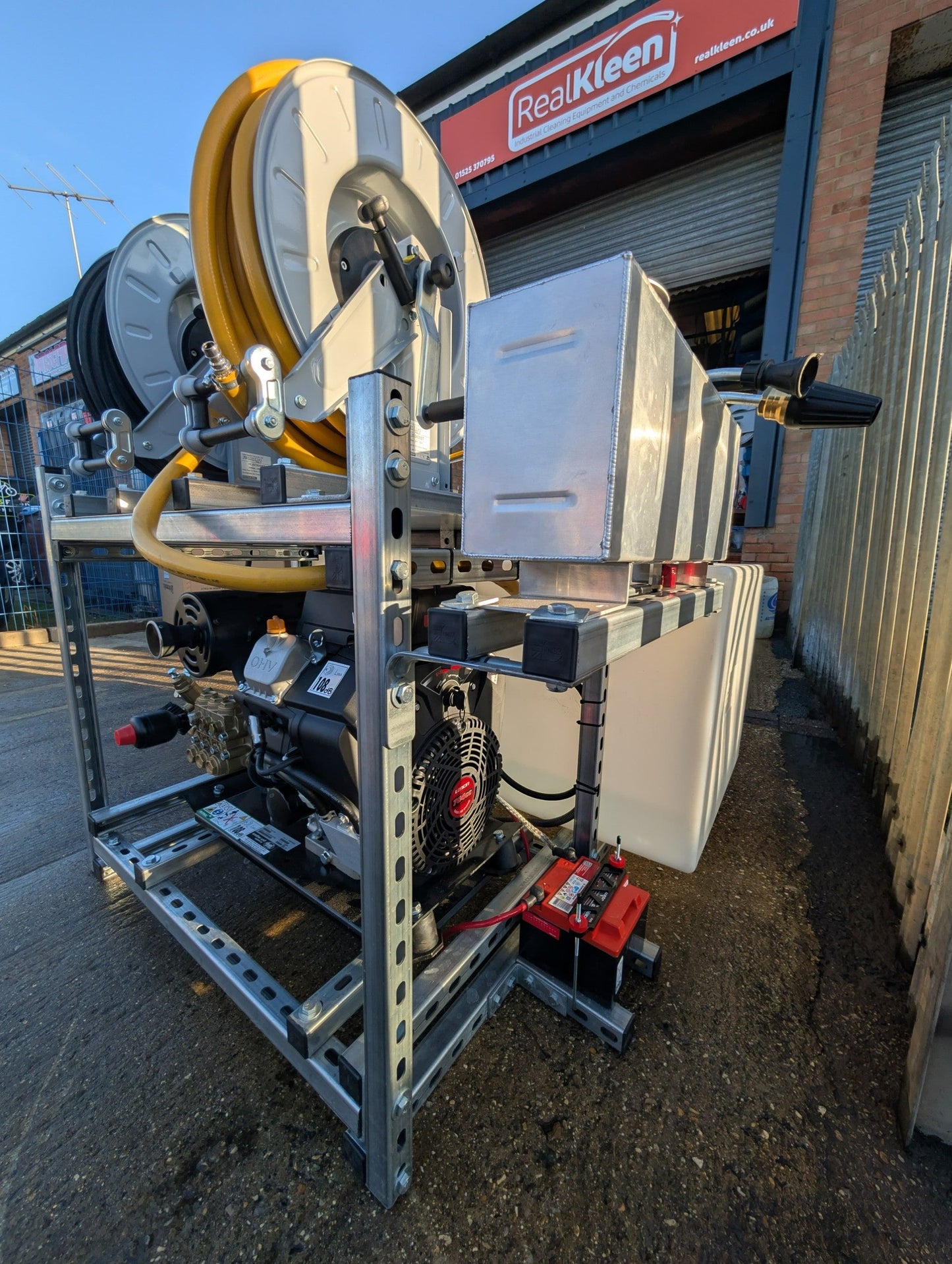 VP30200 Van Pack Pressure Washer Loncin V-Twin 200 Bar - RealKleen LTD
