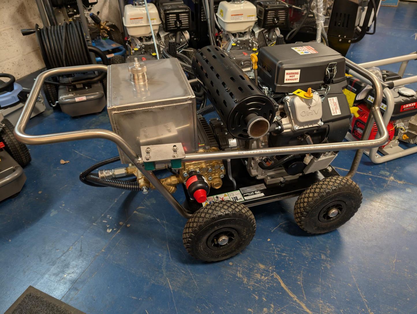 BOSS BOYS PM30200 Petrol Pressure Washer 200 Bar - RealKleen LTD